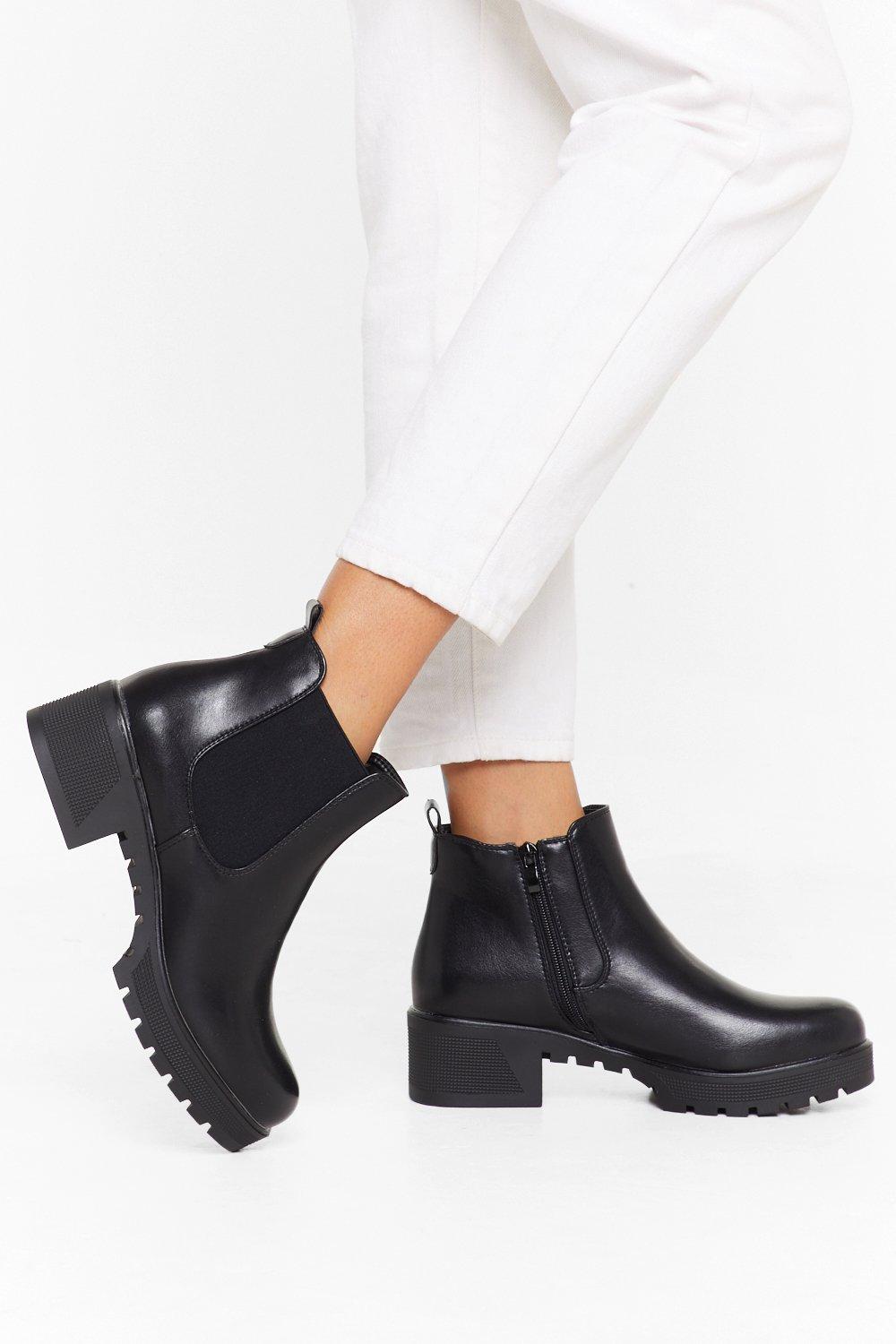 chelsea boots nasty gal