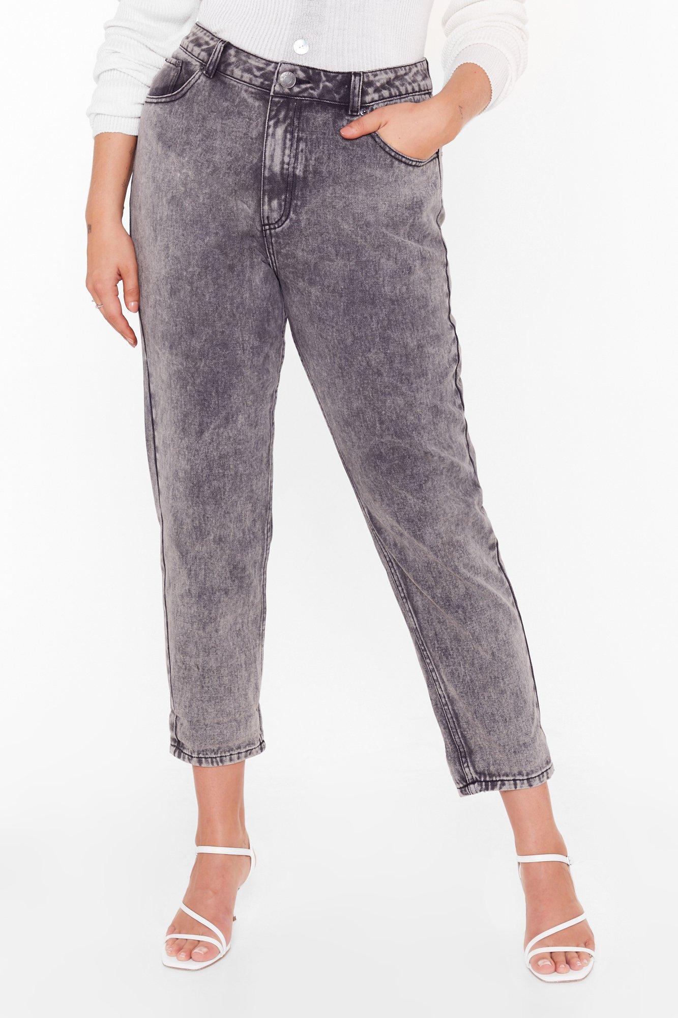 Wash 'Em Go Acid Wash Mom Jeans | Nasty Gal