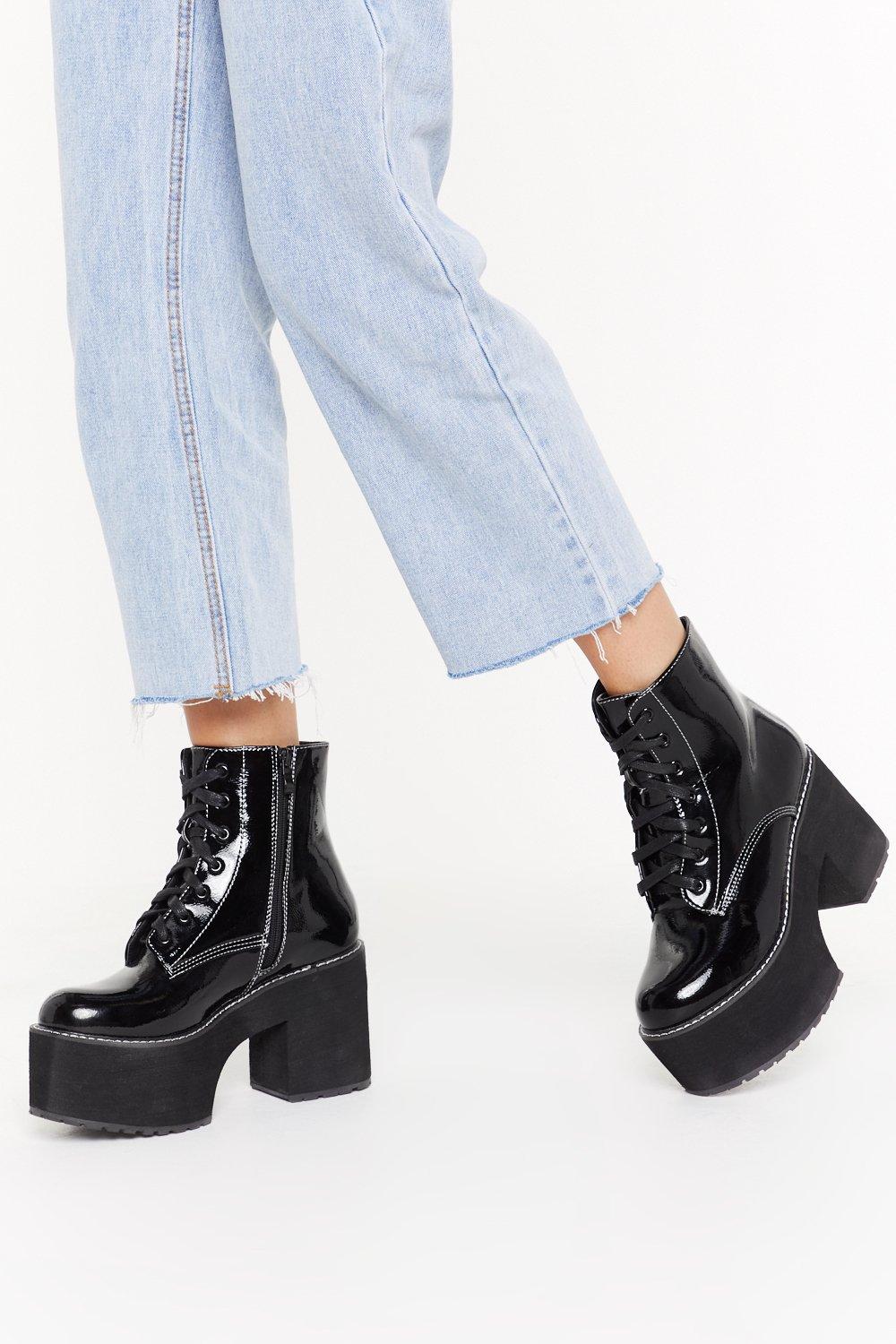 black bootie stiletto heel
