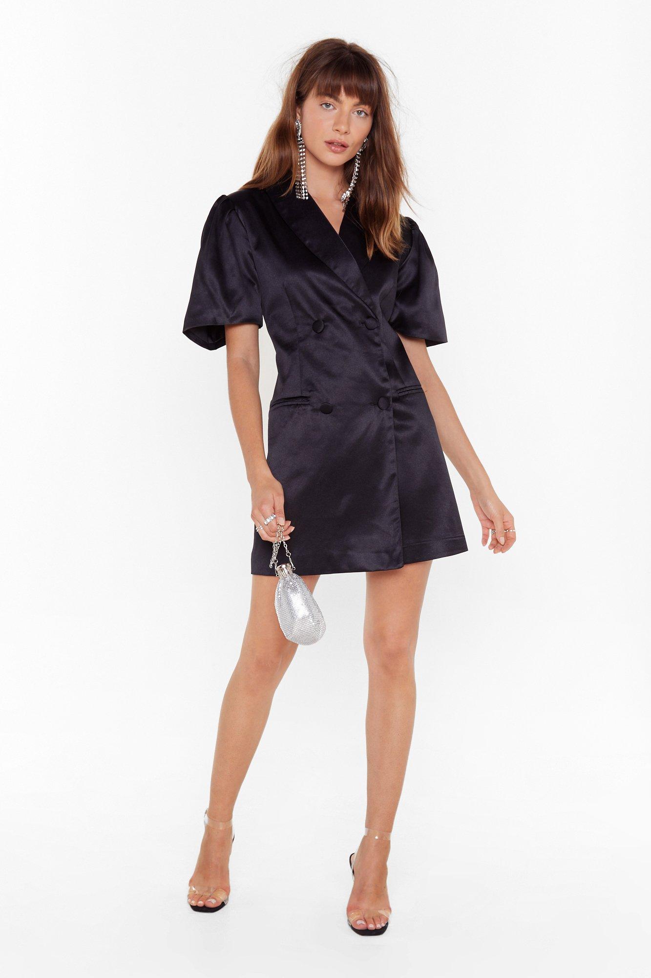 blazer dress nasty gal