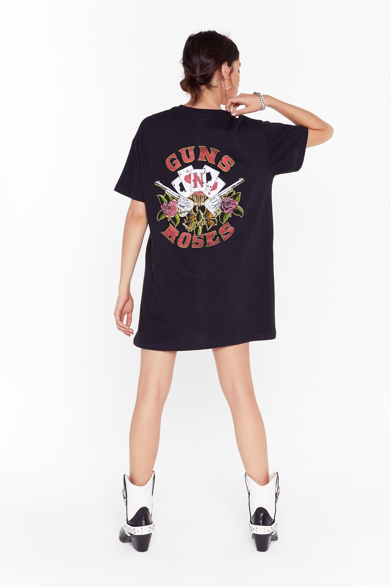 guns n roses t shirt dress