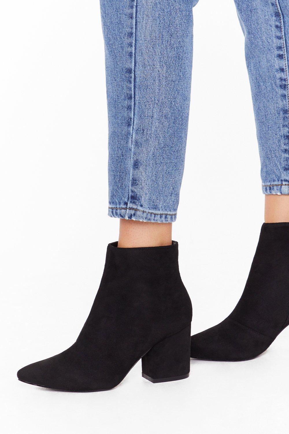 wide fit ankle boots