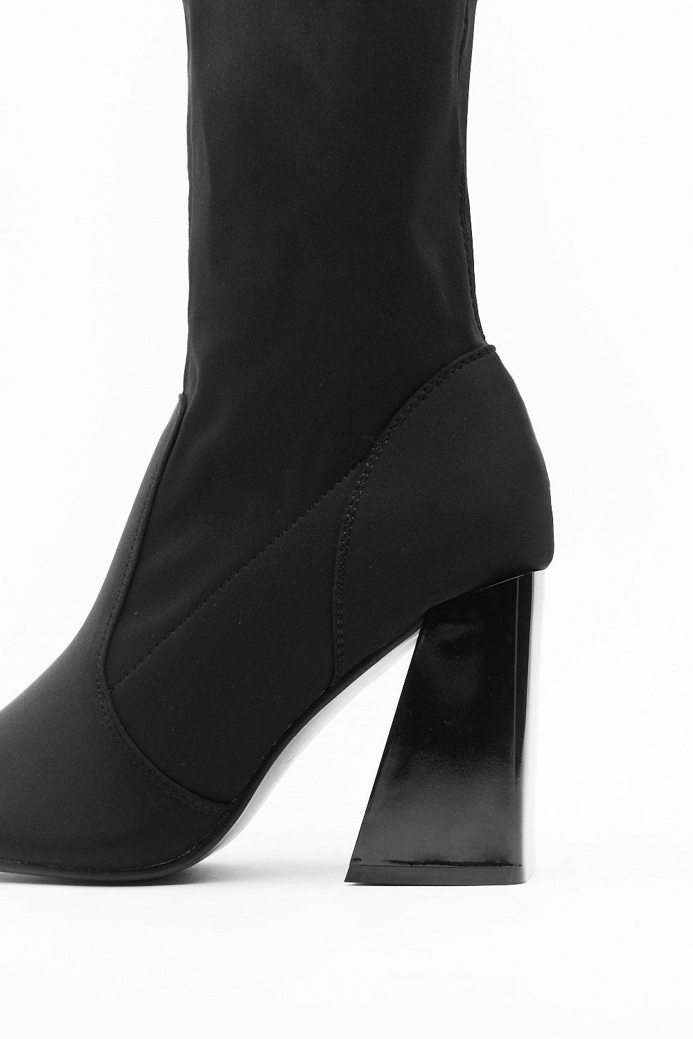 long wide fit boots