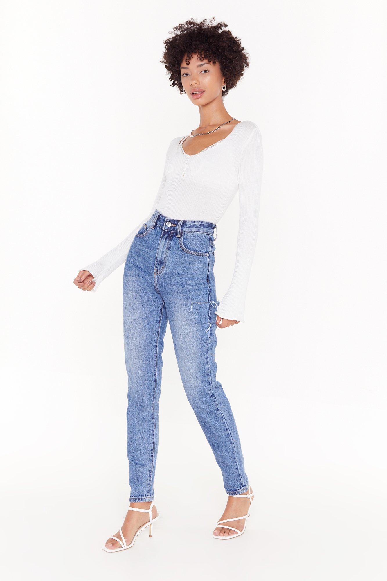 mom jeans nasty gal