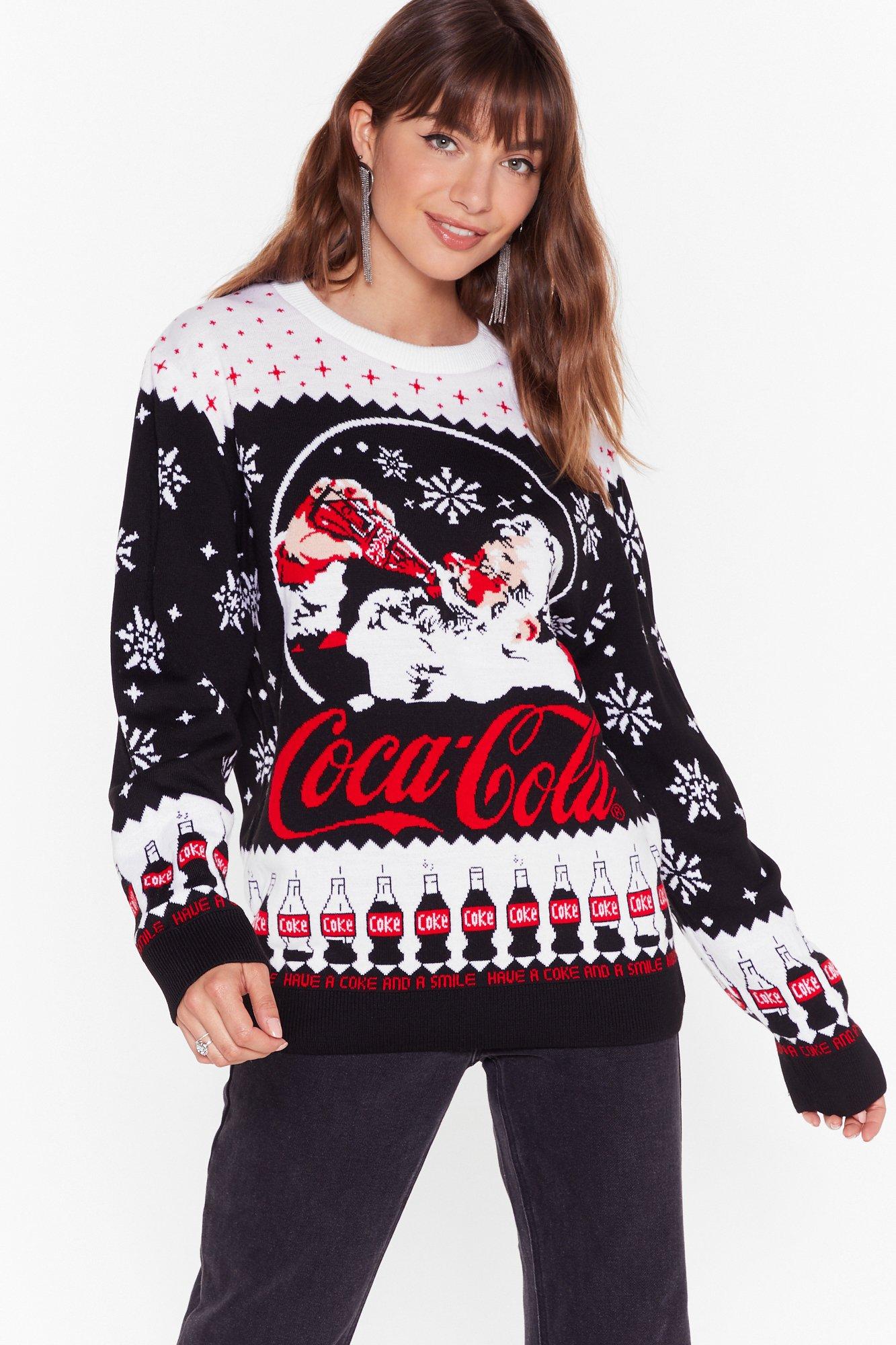 coke christmas sweater