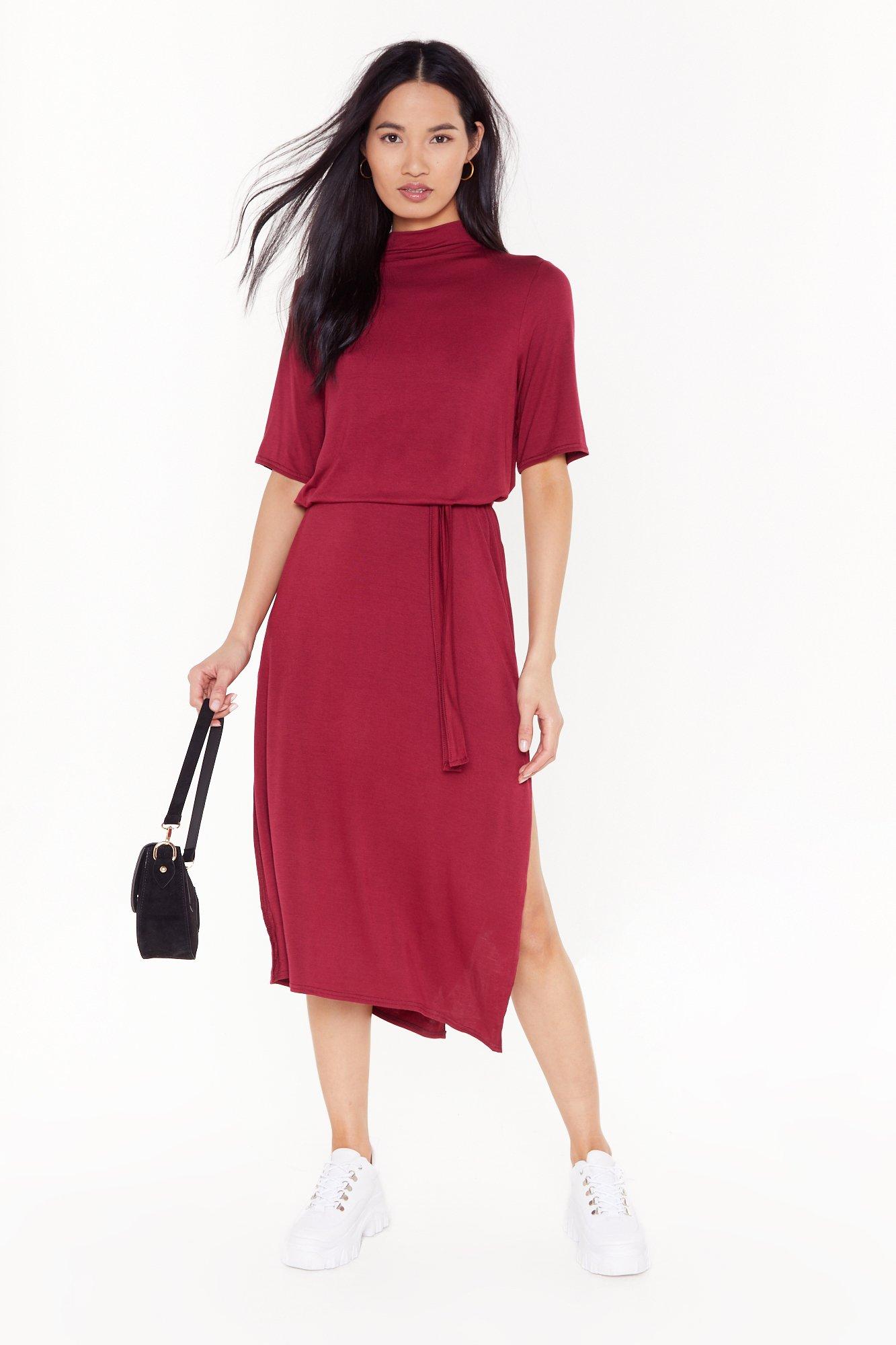 nasty gal midi dress