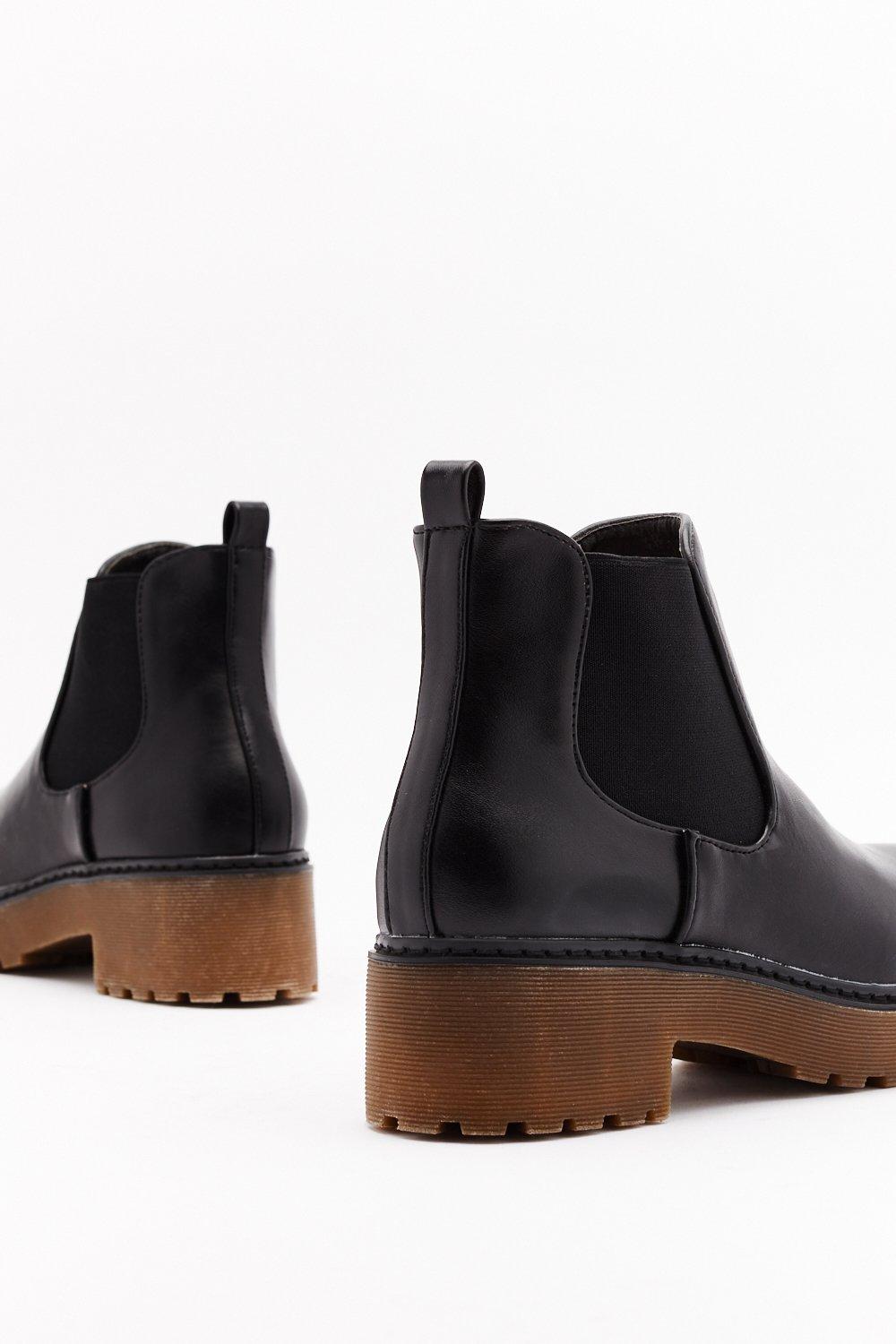 next chunky chelsea boots