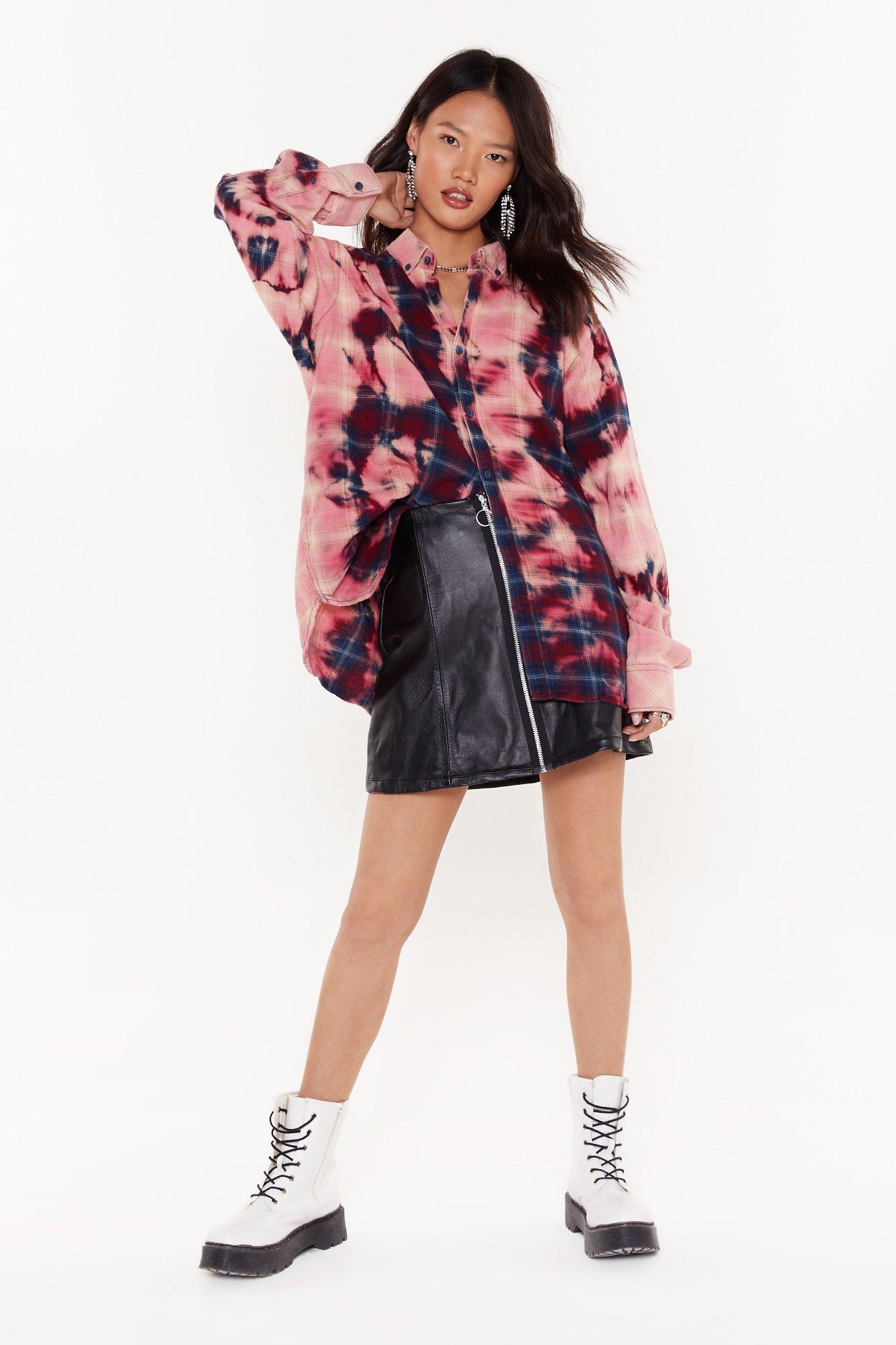 nasty gal tie dye sweatshirt