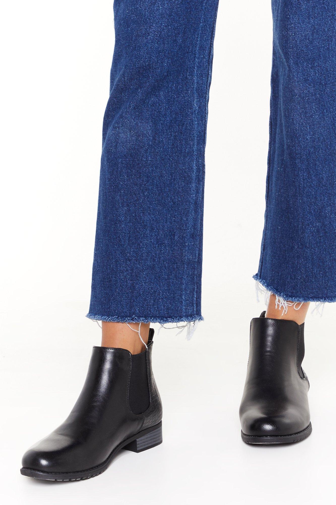 chelsea boots nasty gal