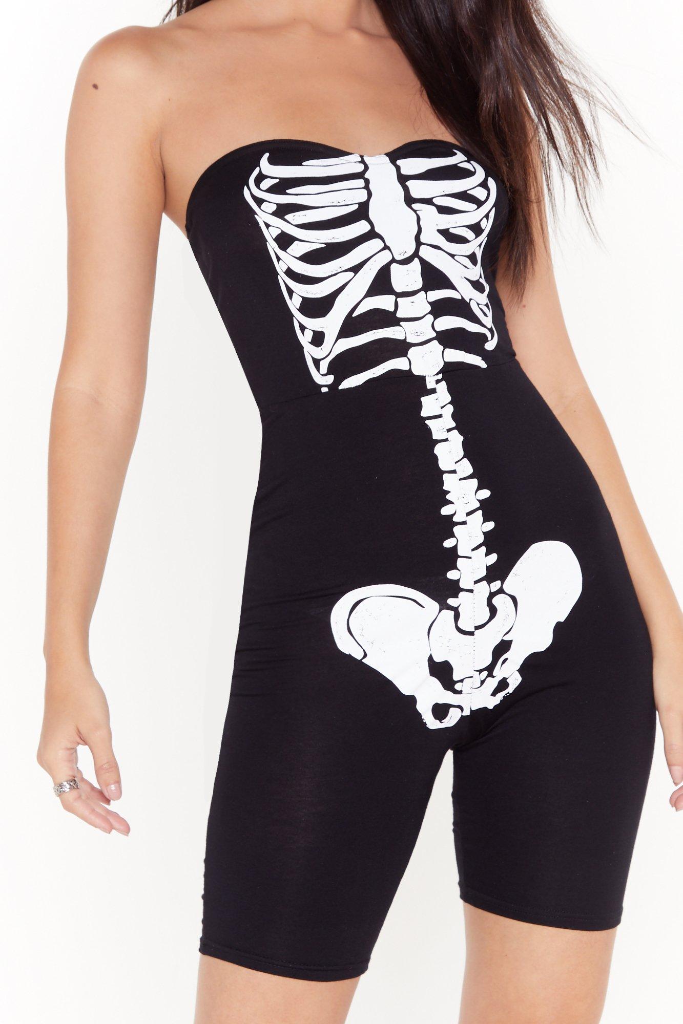 skeleton playsuit
