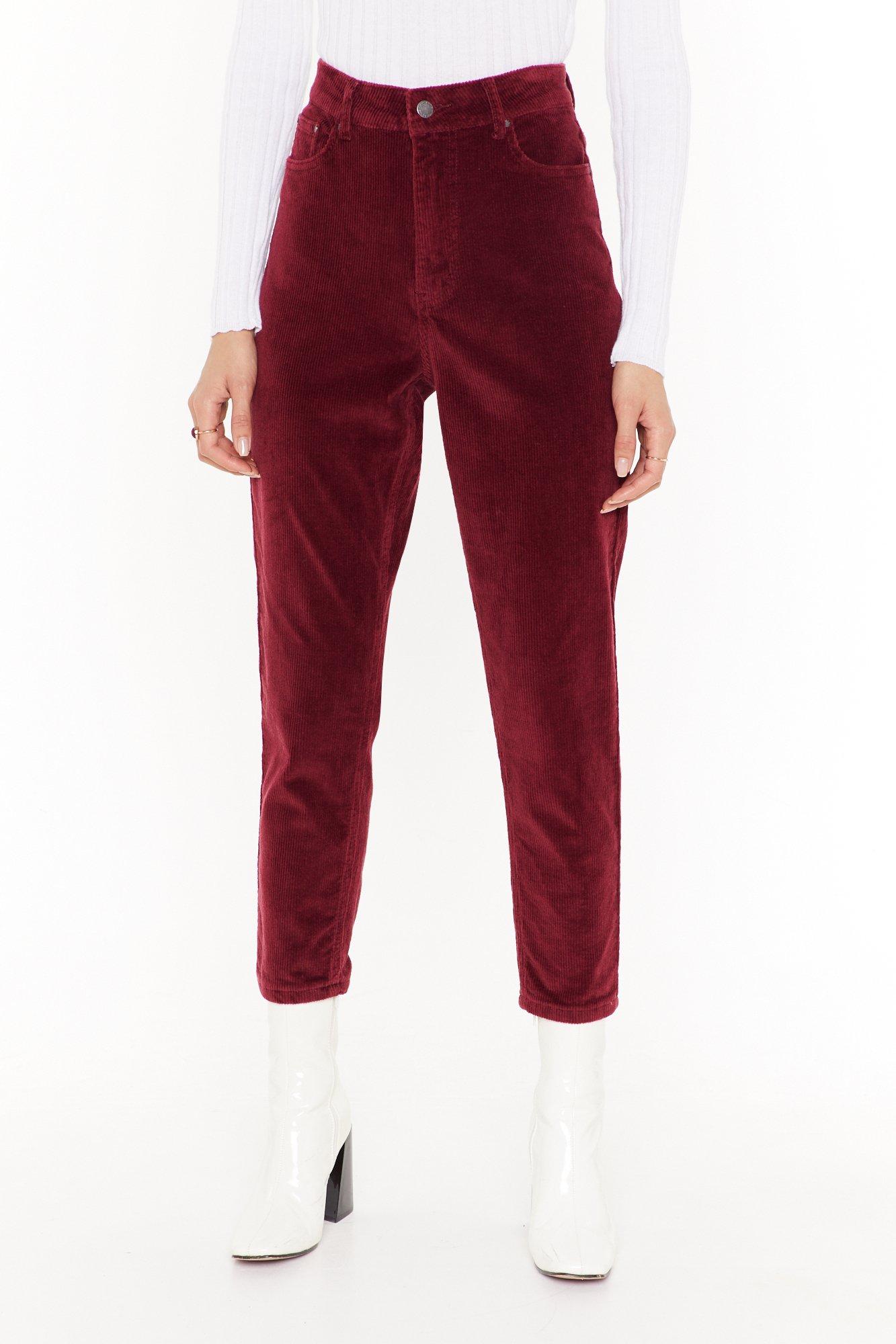 mother corduroy jeans