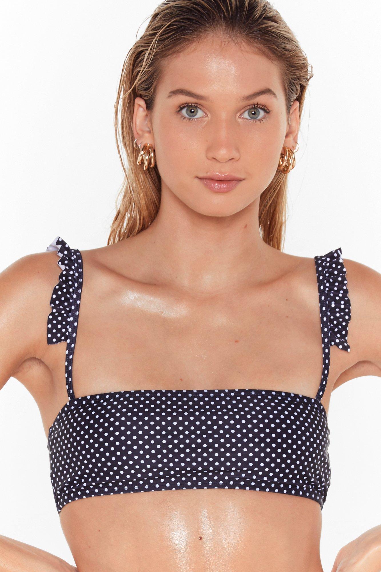 square neck bathing suit top