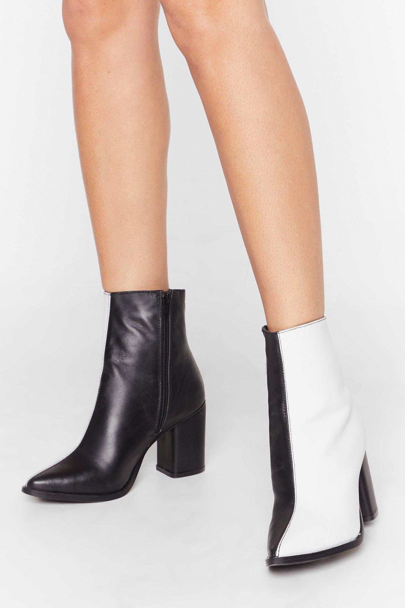 two tone boots