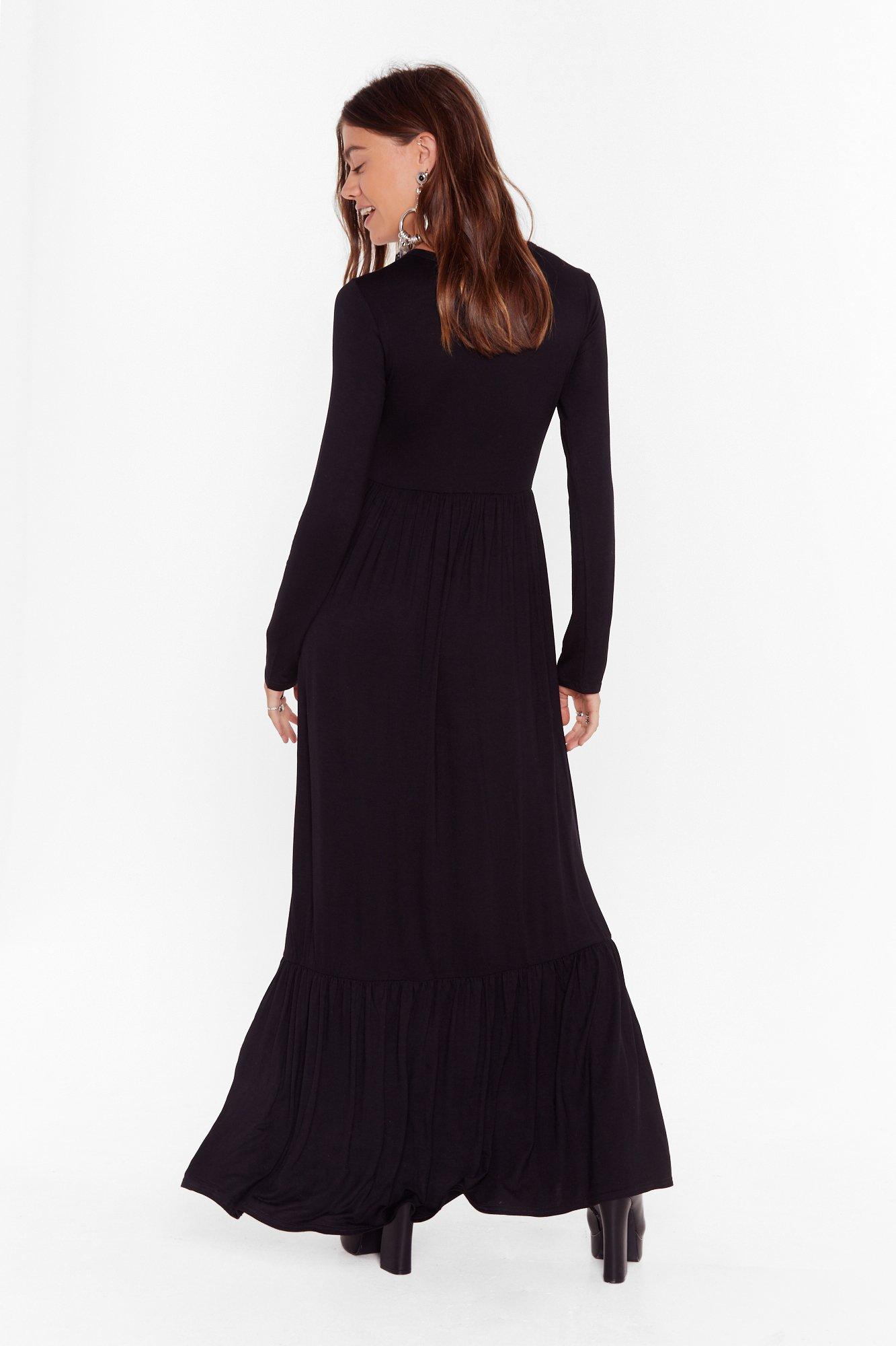smock dress maxi