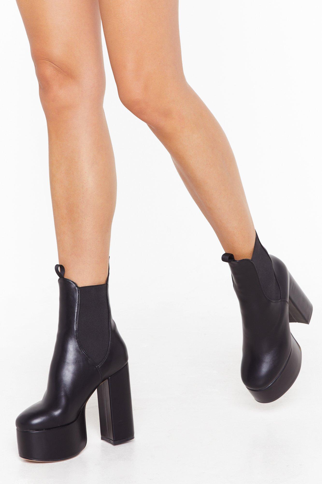 Platform Chelsea Boots | Nasty Gal