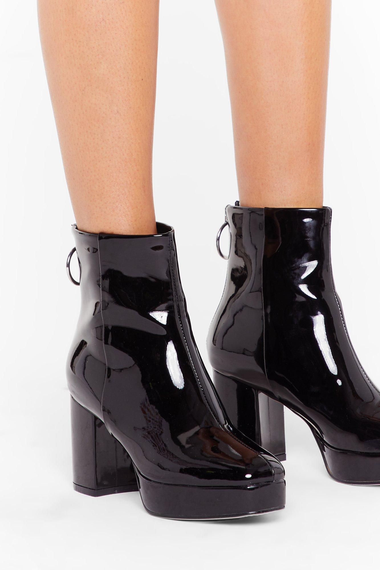 patent platform boots