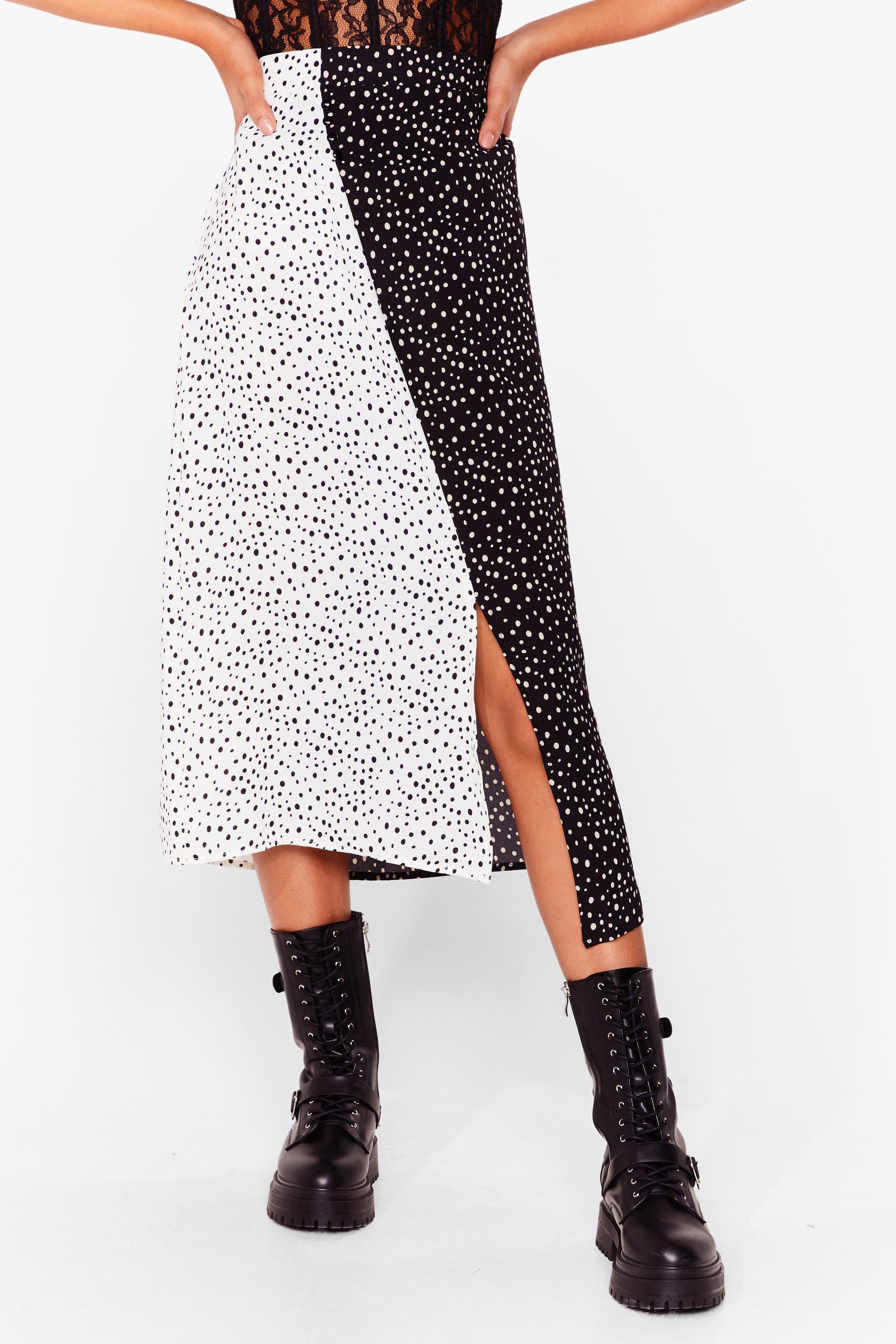 high waisted maxi skirt print