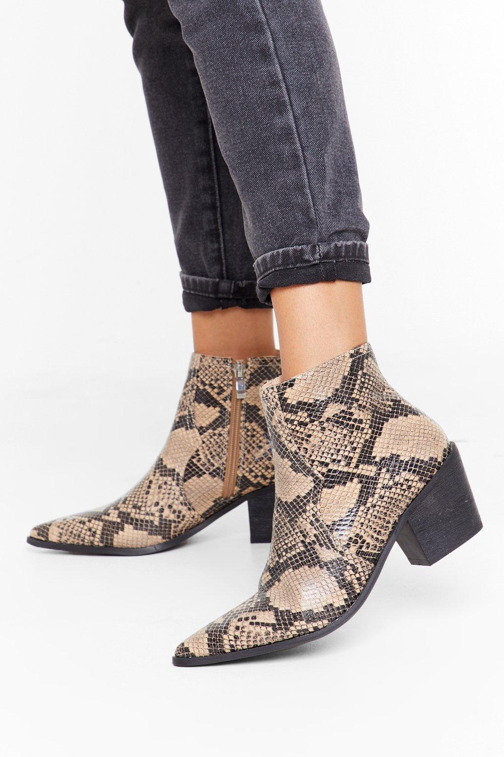 tony bianco brazen bootie snake