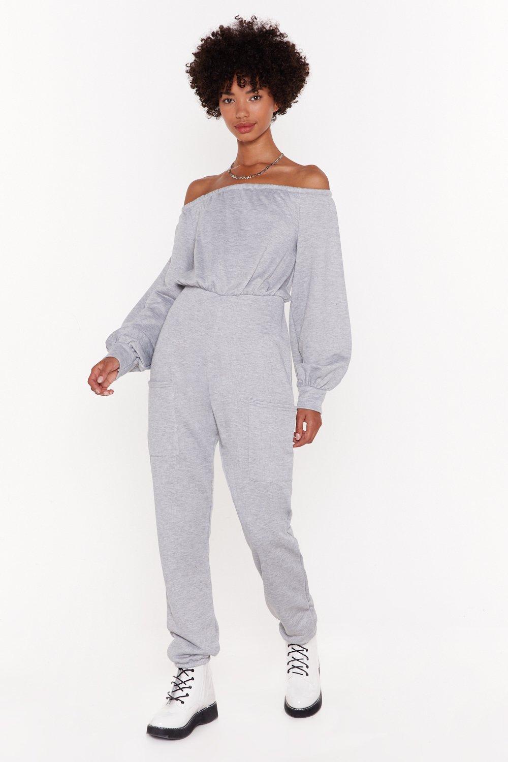 sweat jumpsuit