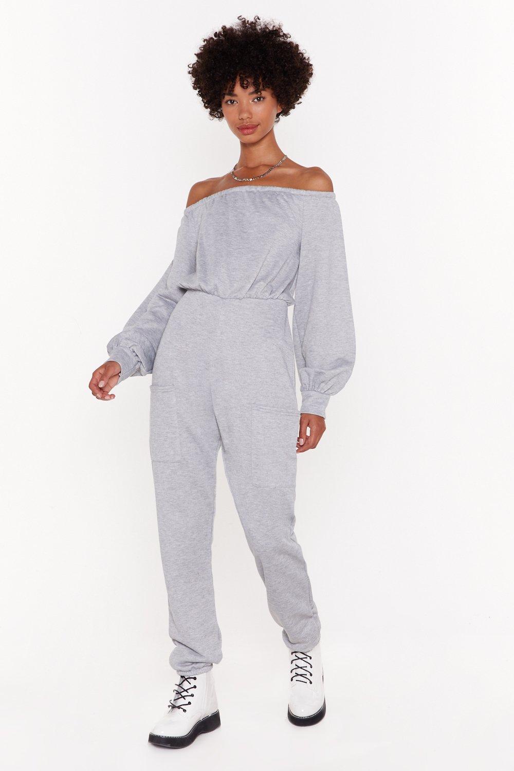 sweatpant jumpsuit