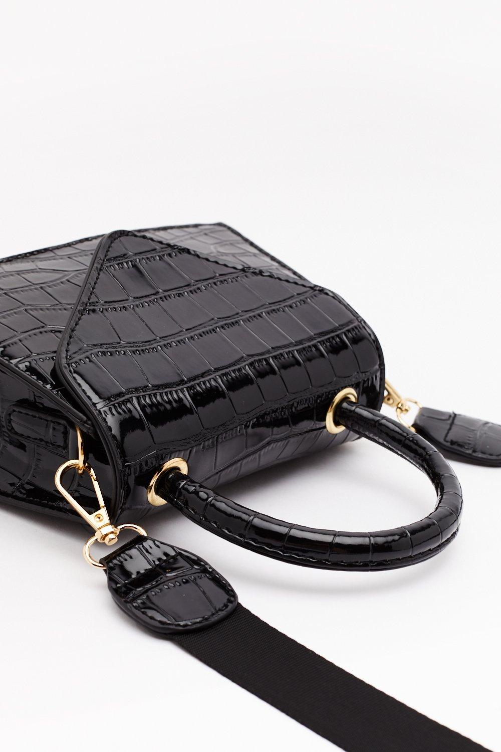 thick strap handbag