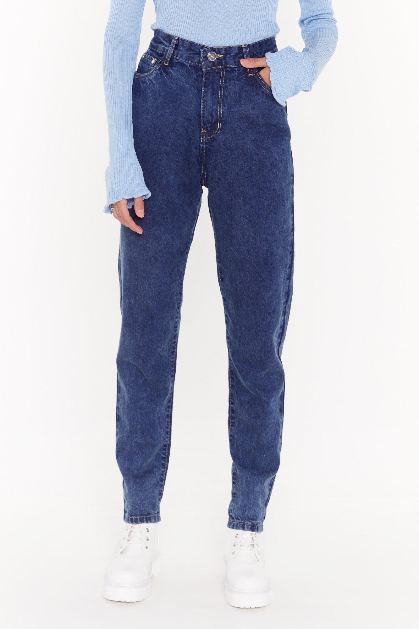 mom blue jeans