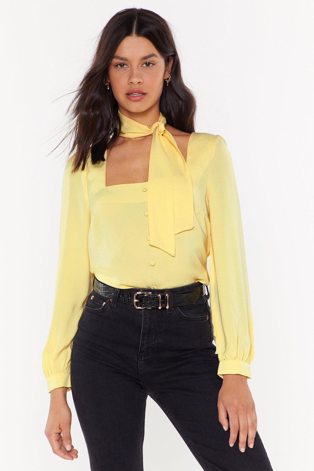 square neck satin top