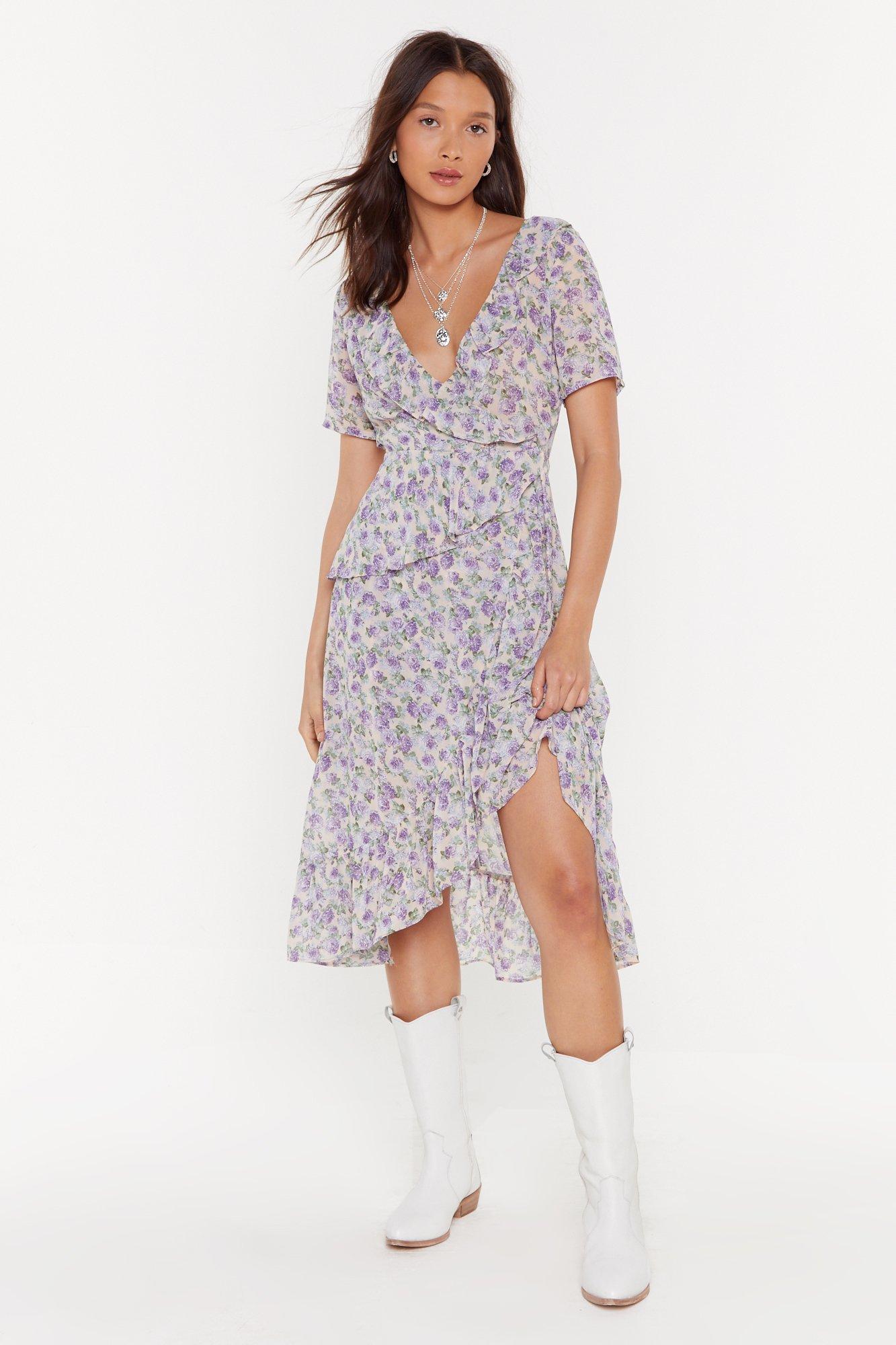 nasty gal tea dress