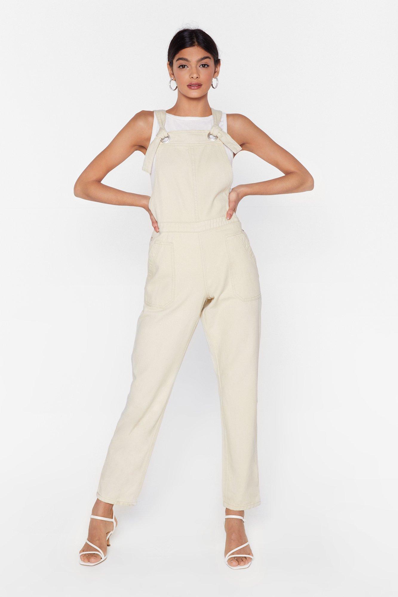 denim work dungarees