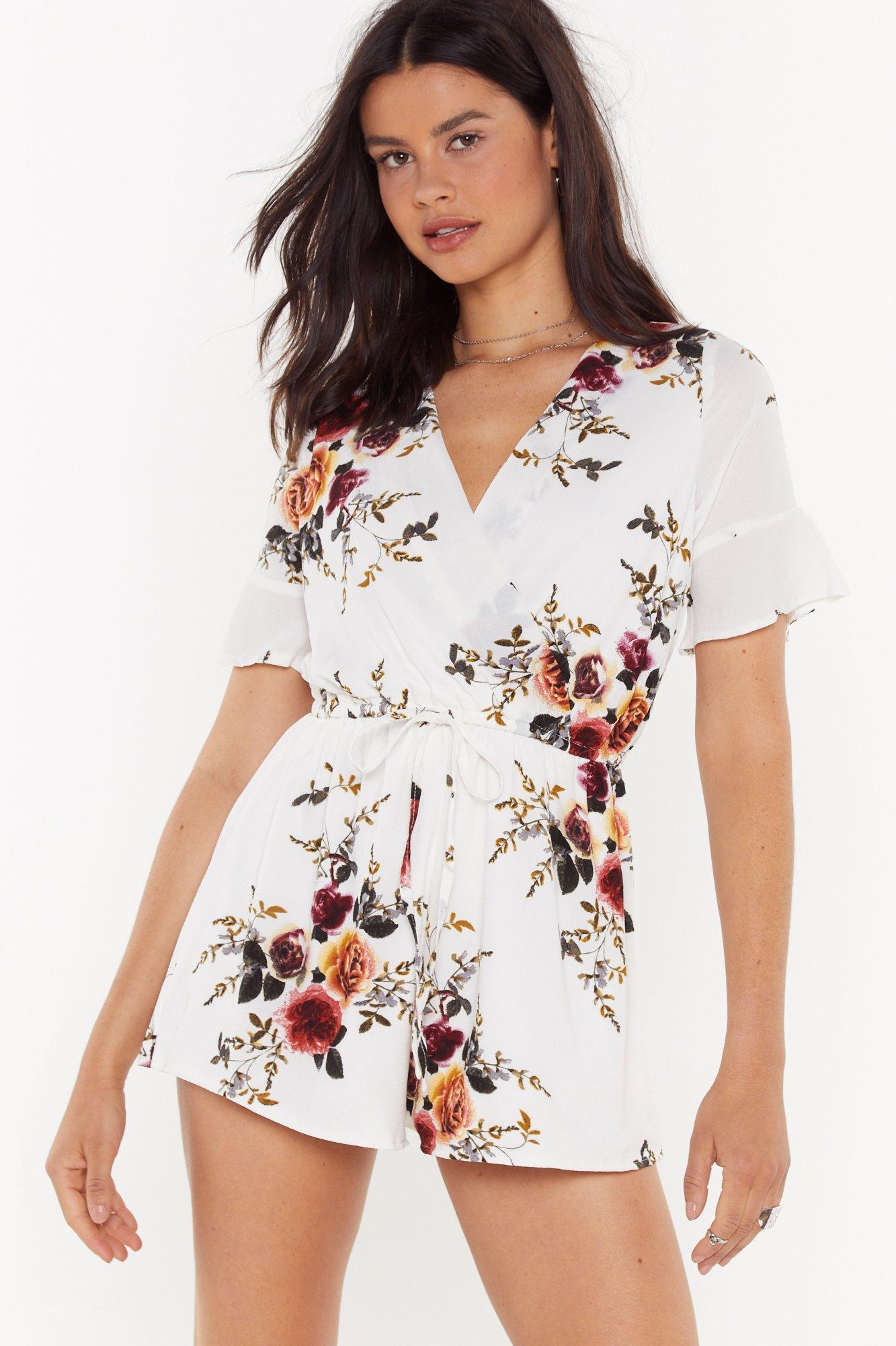 floral romper canada