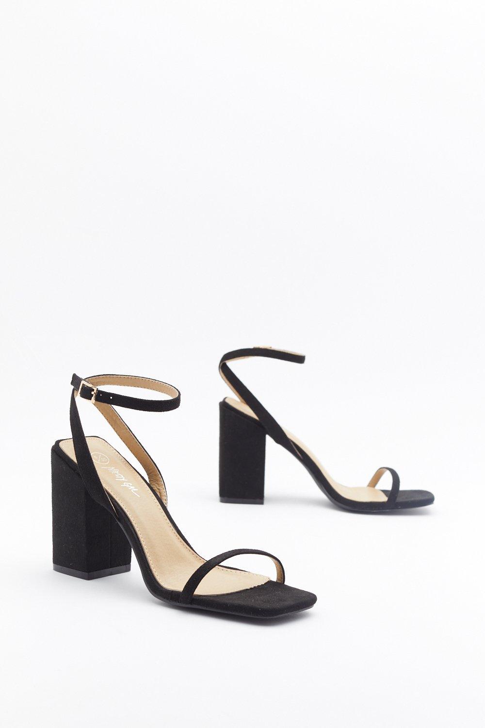 square heels