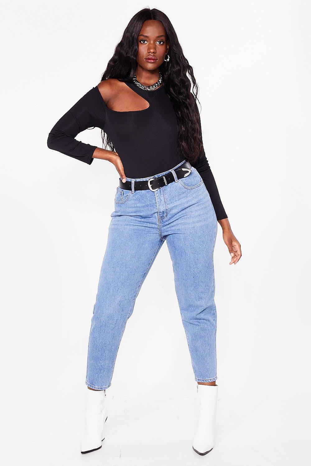 jean mom grande taille