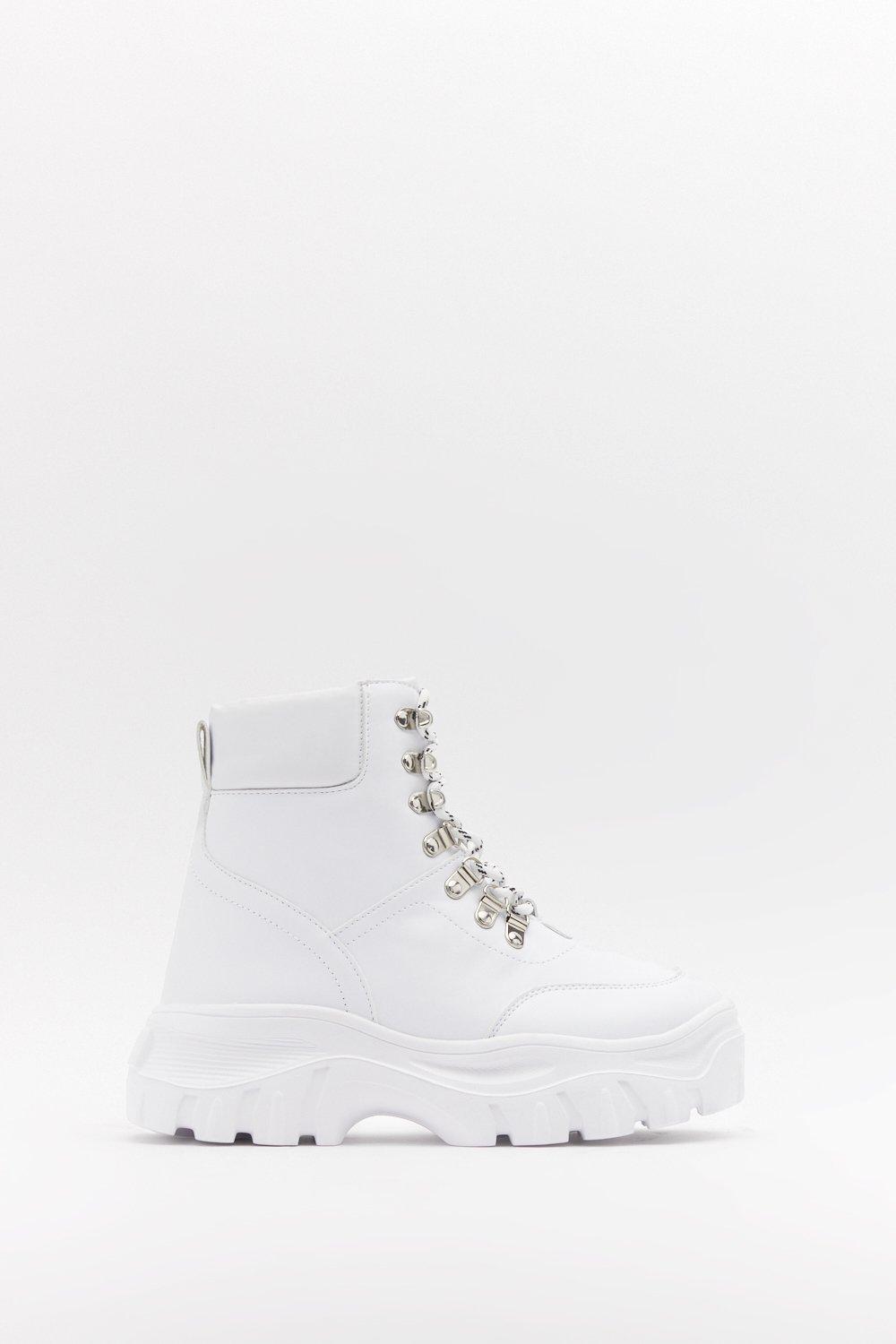 chunky sneaker boots