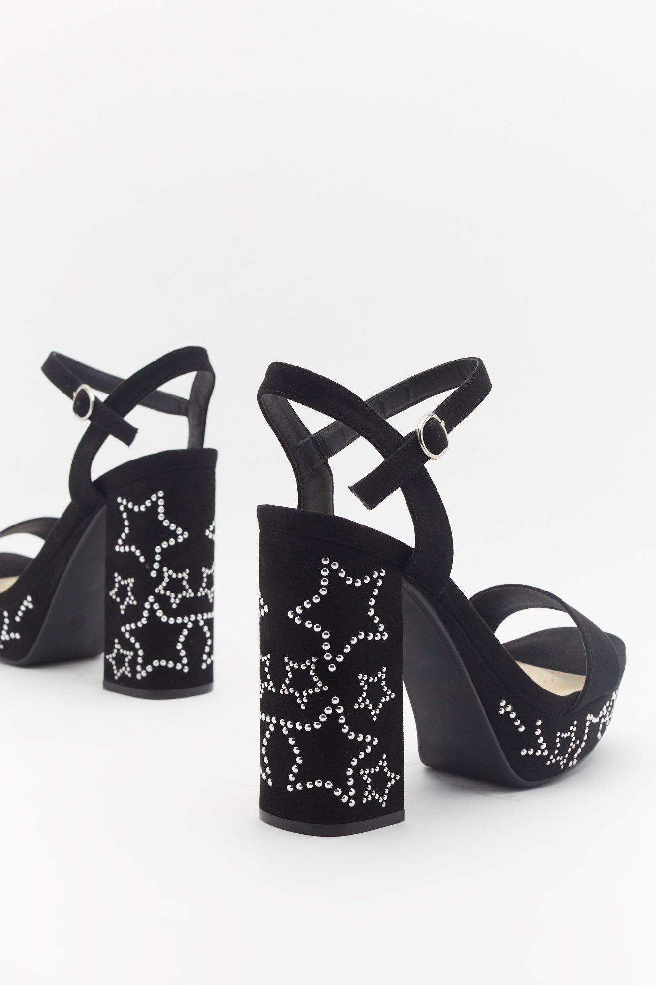 heels with stars on them