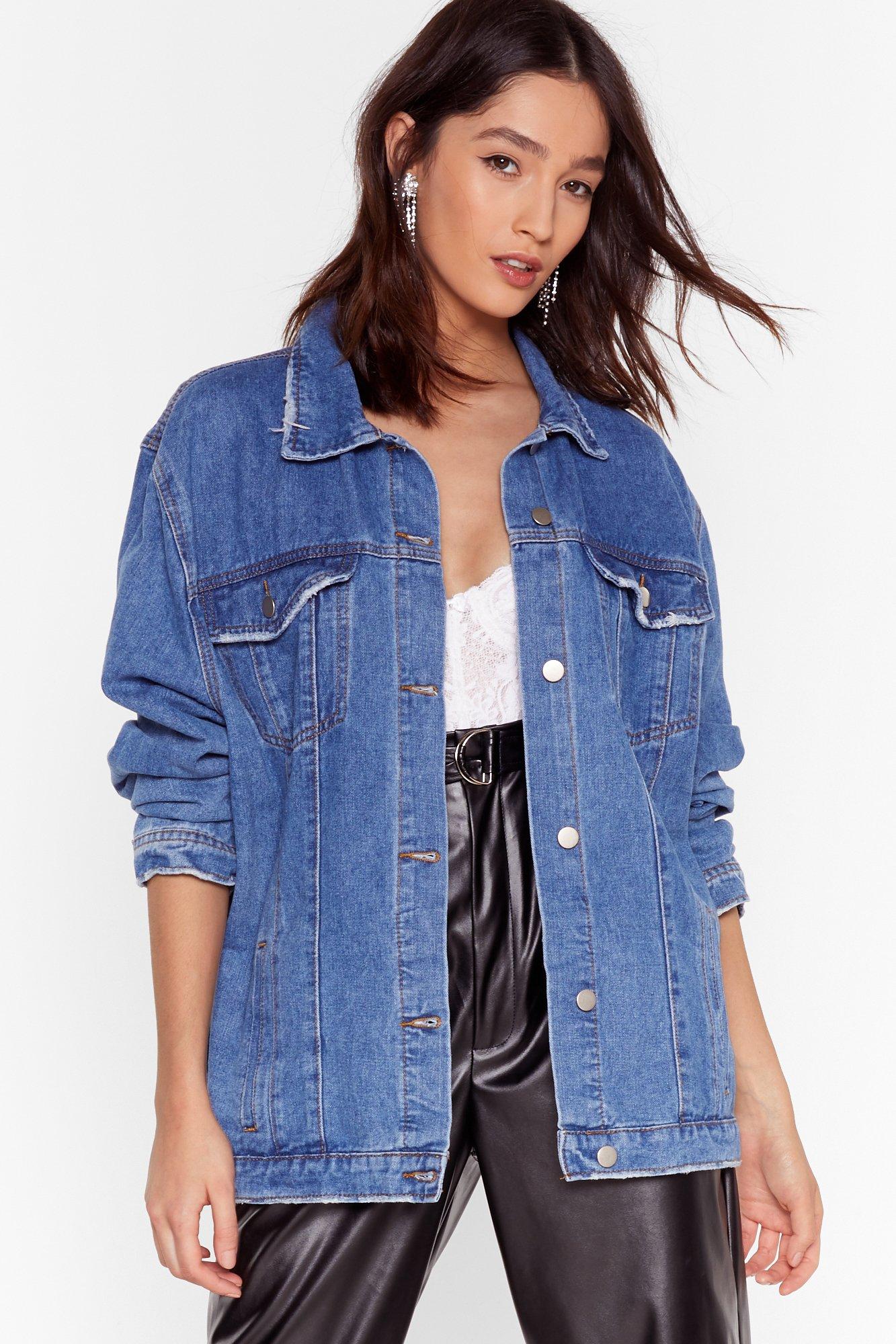 Good Day For Denim Oversized Jacket