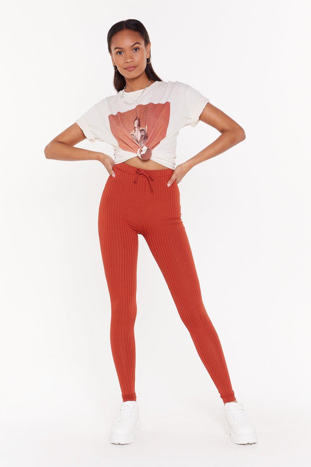 high waisted skinny joggers