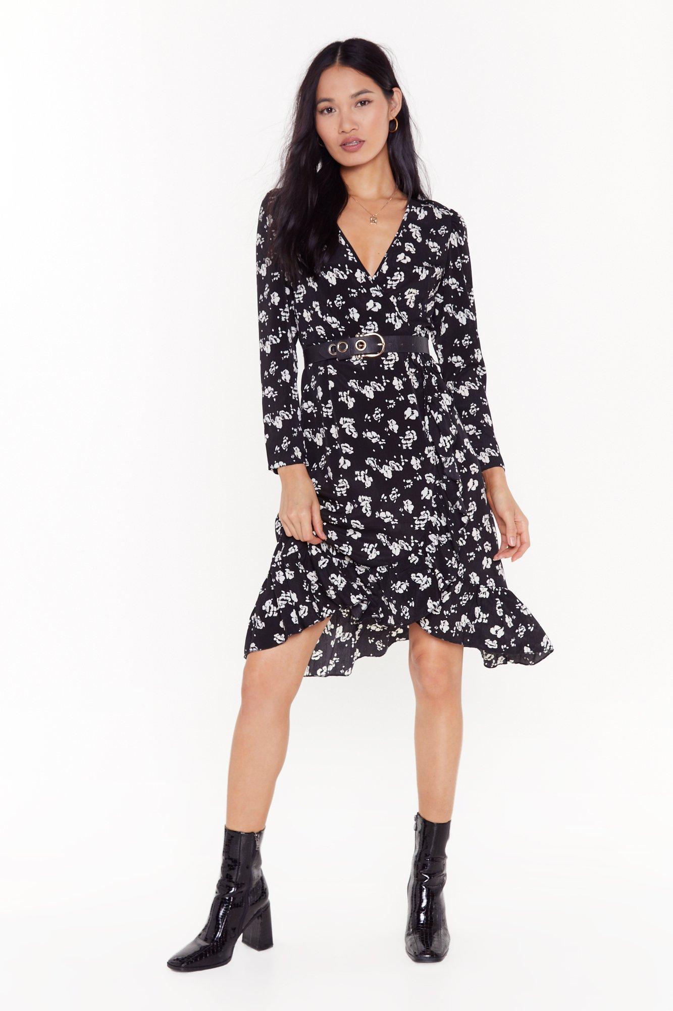 nasty gal midi dress