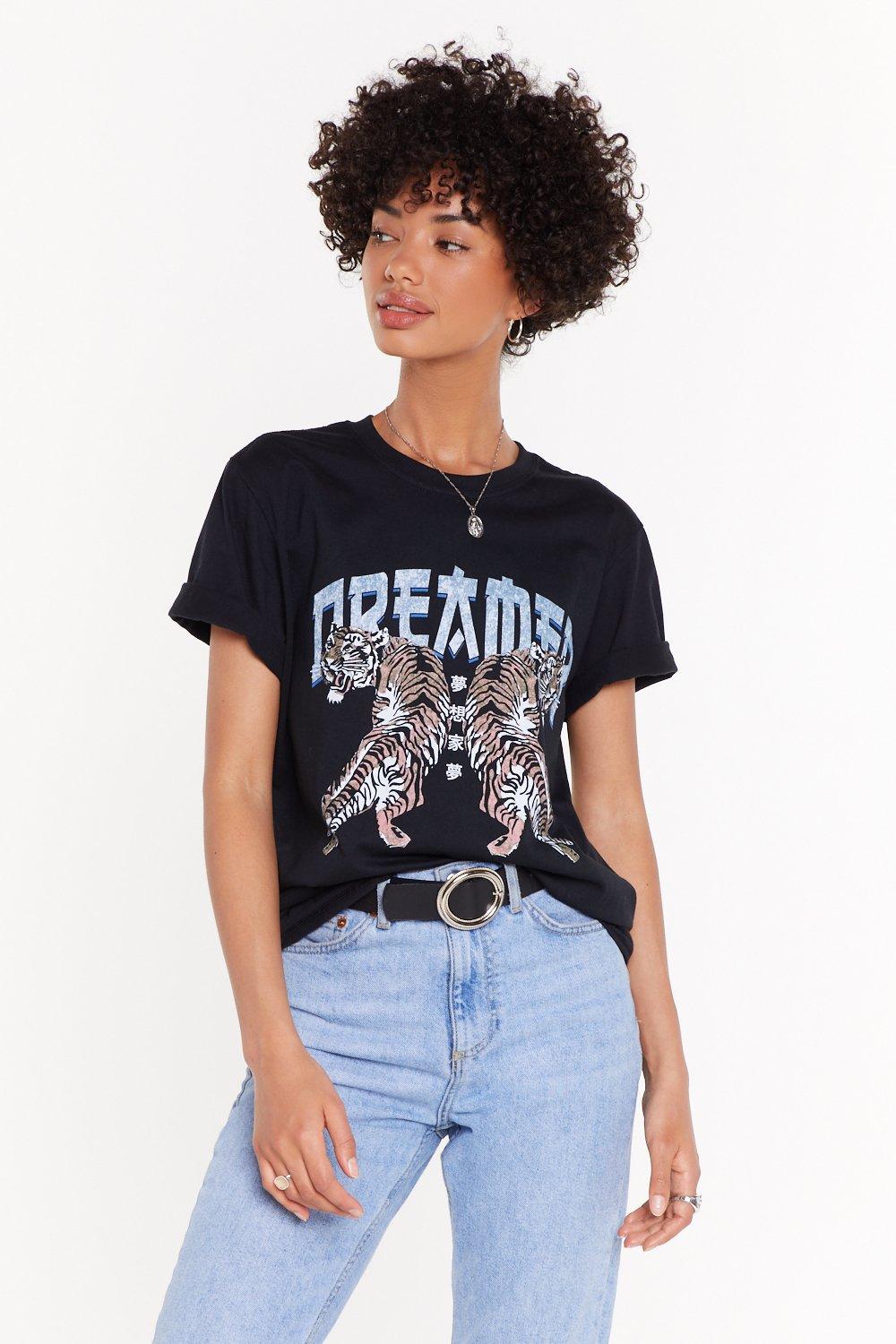 tiger graphic tee
