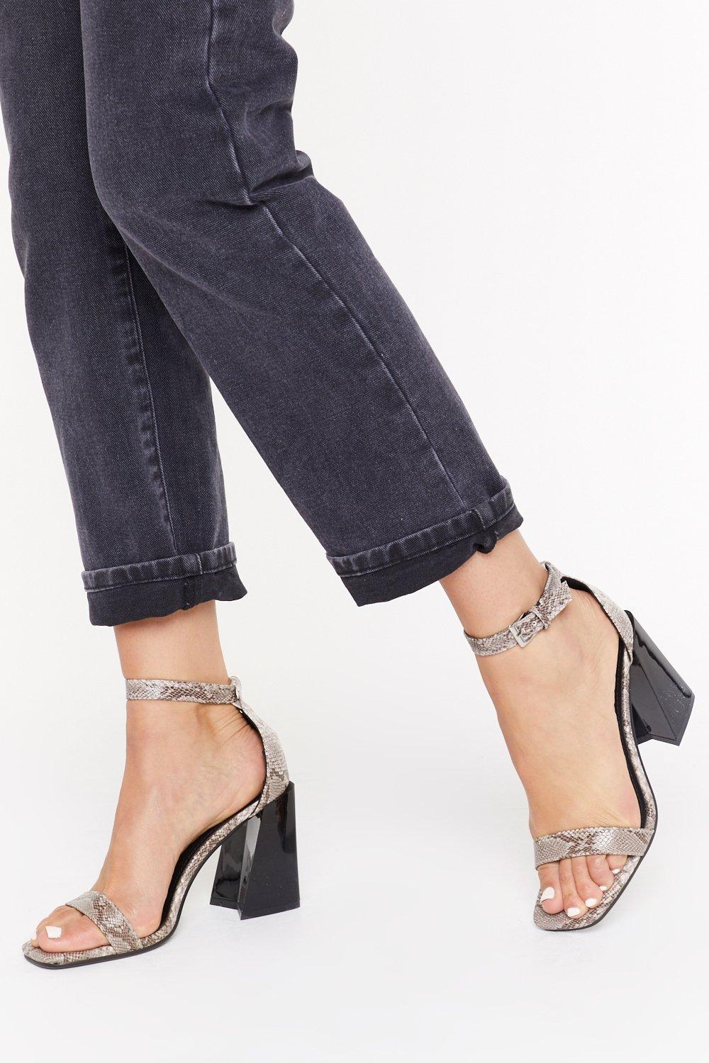 snake heels