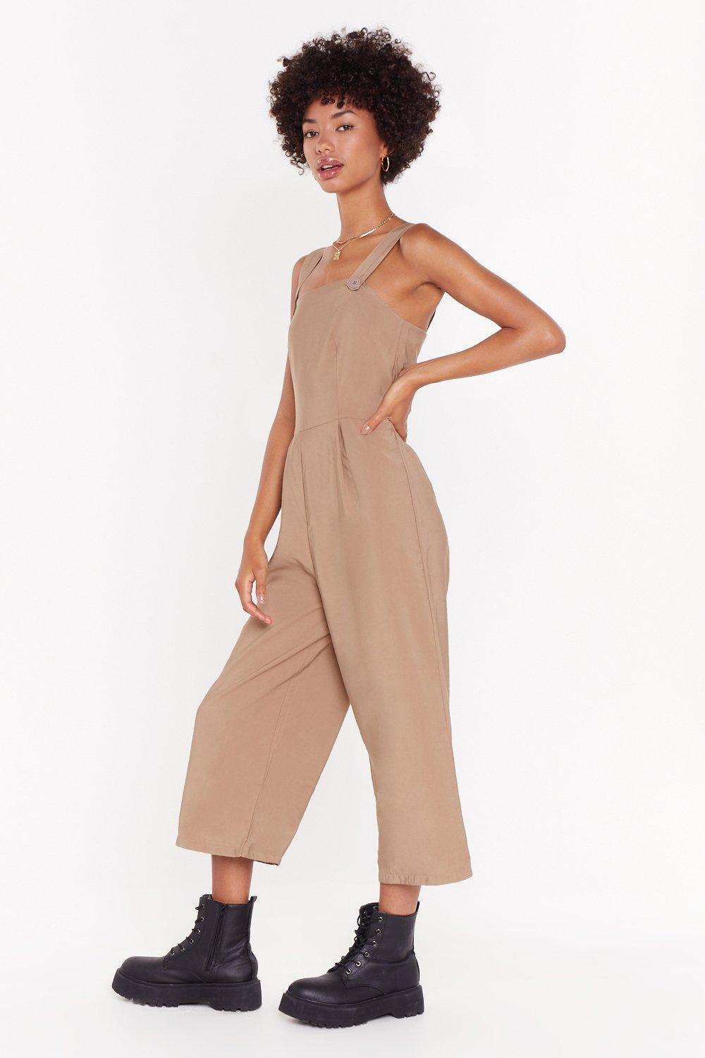 cropped jumpsuit