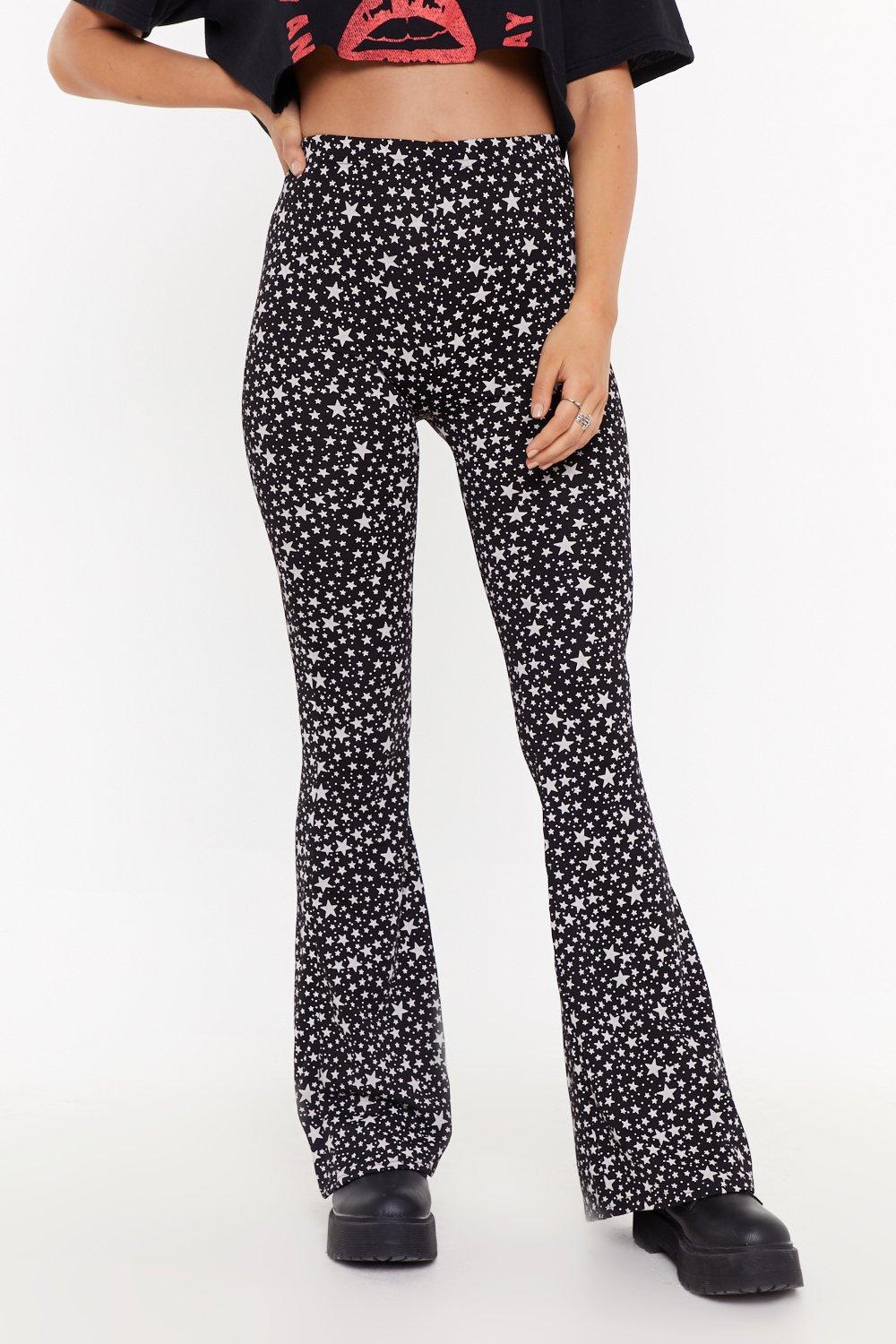 flared pants stars