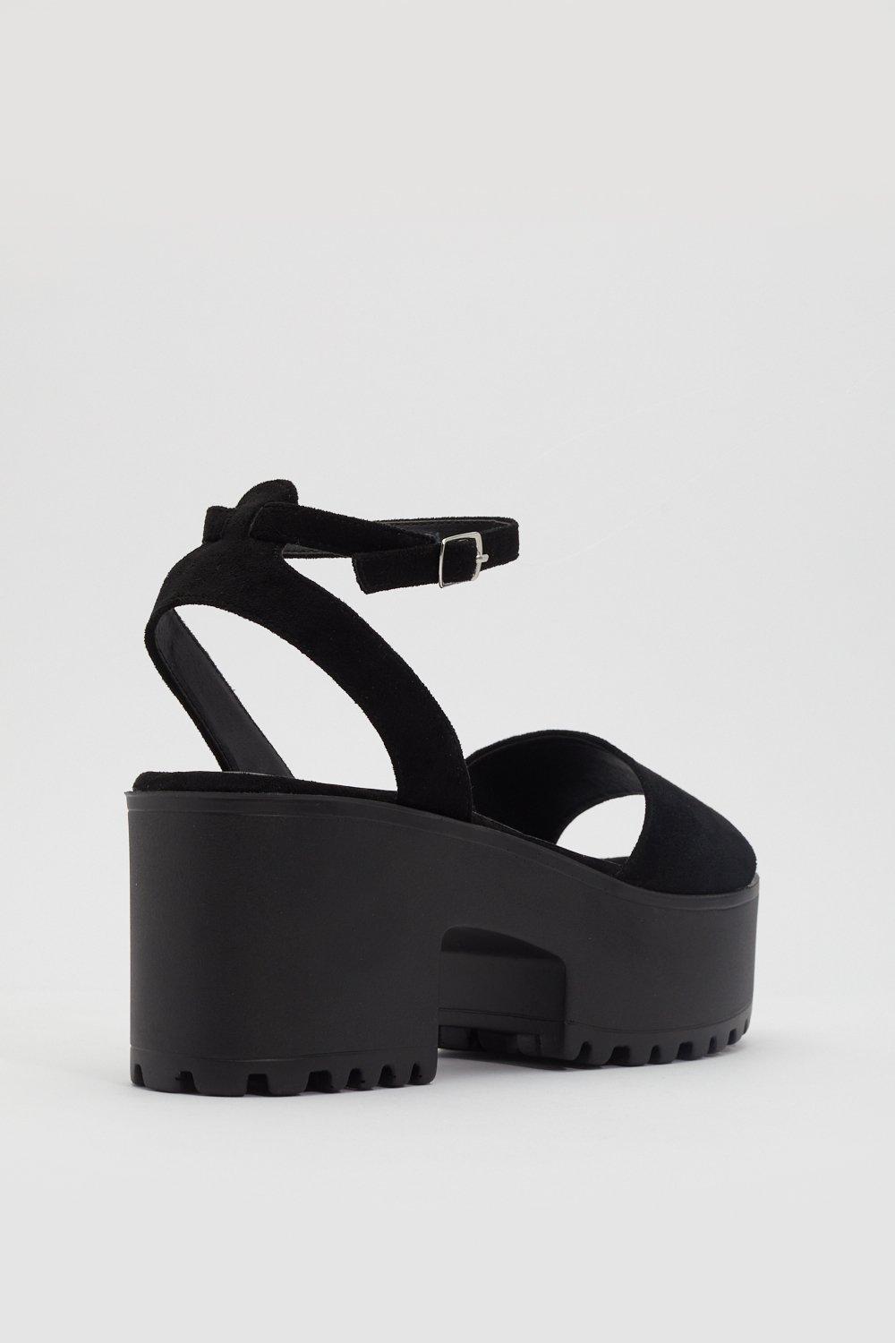 sandals with high platform