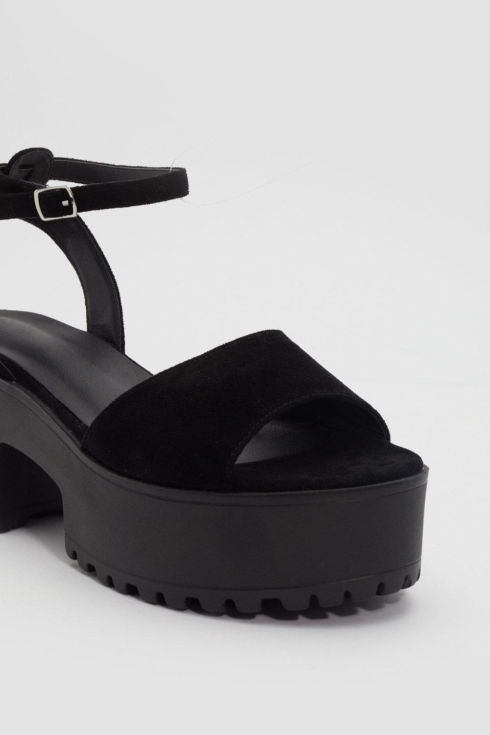 black platform sandals near me
