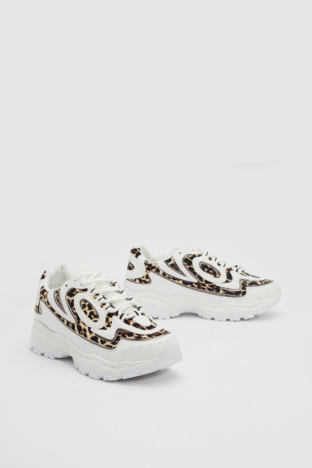 big white chunky sneakers
