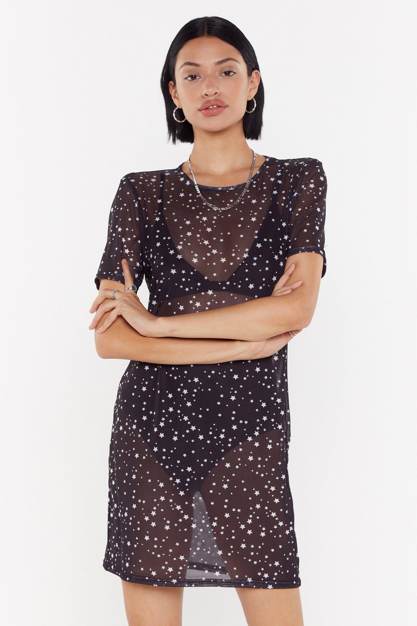 star shirt dress