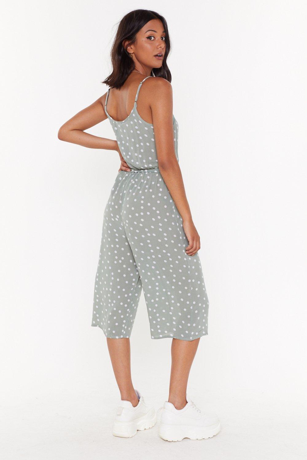 green spot jumpsuit