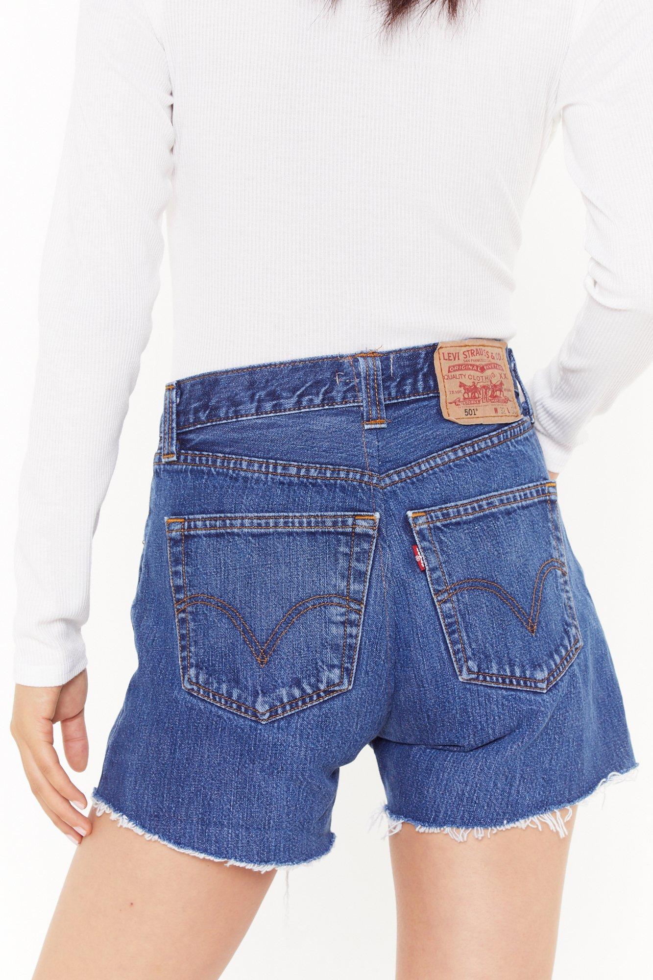 nasty gal denim shorts