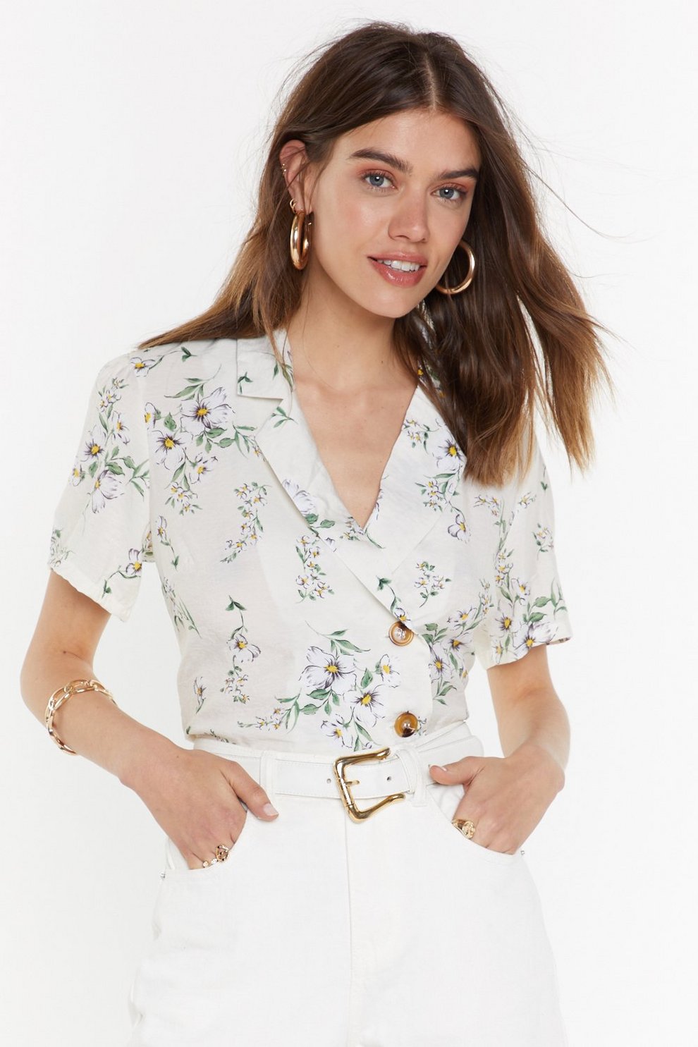 Blouse White Dress