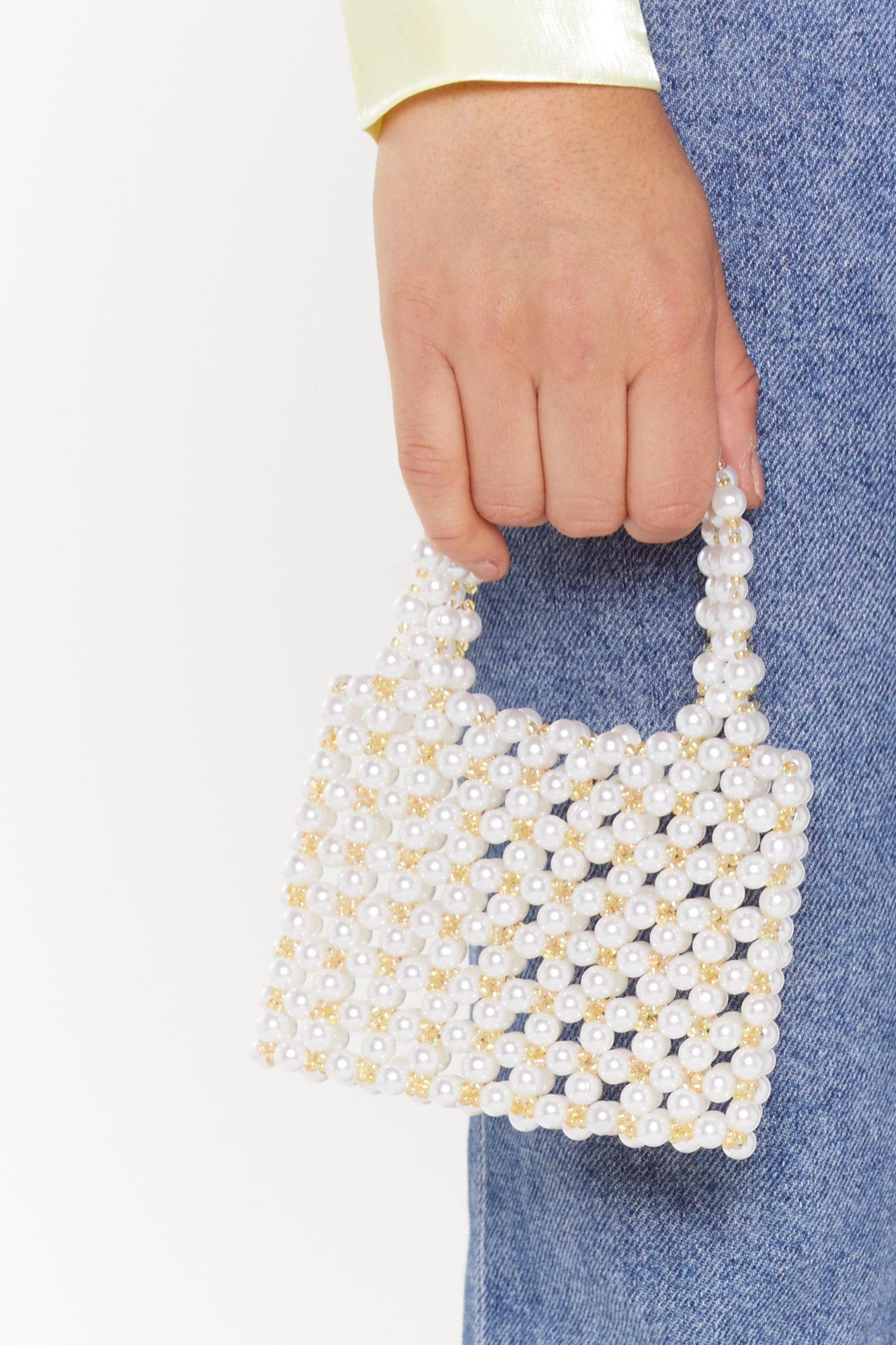 mini beaded bag