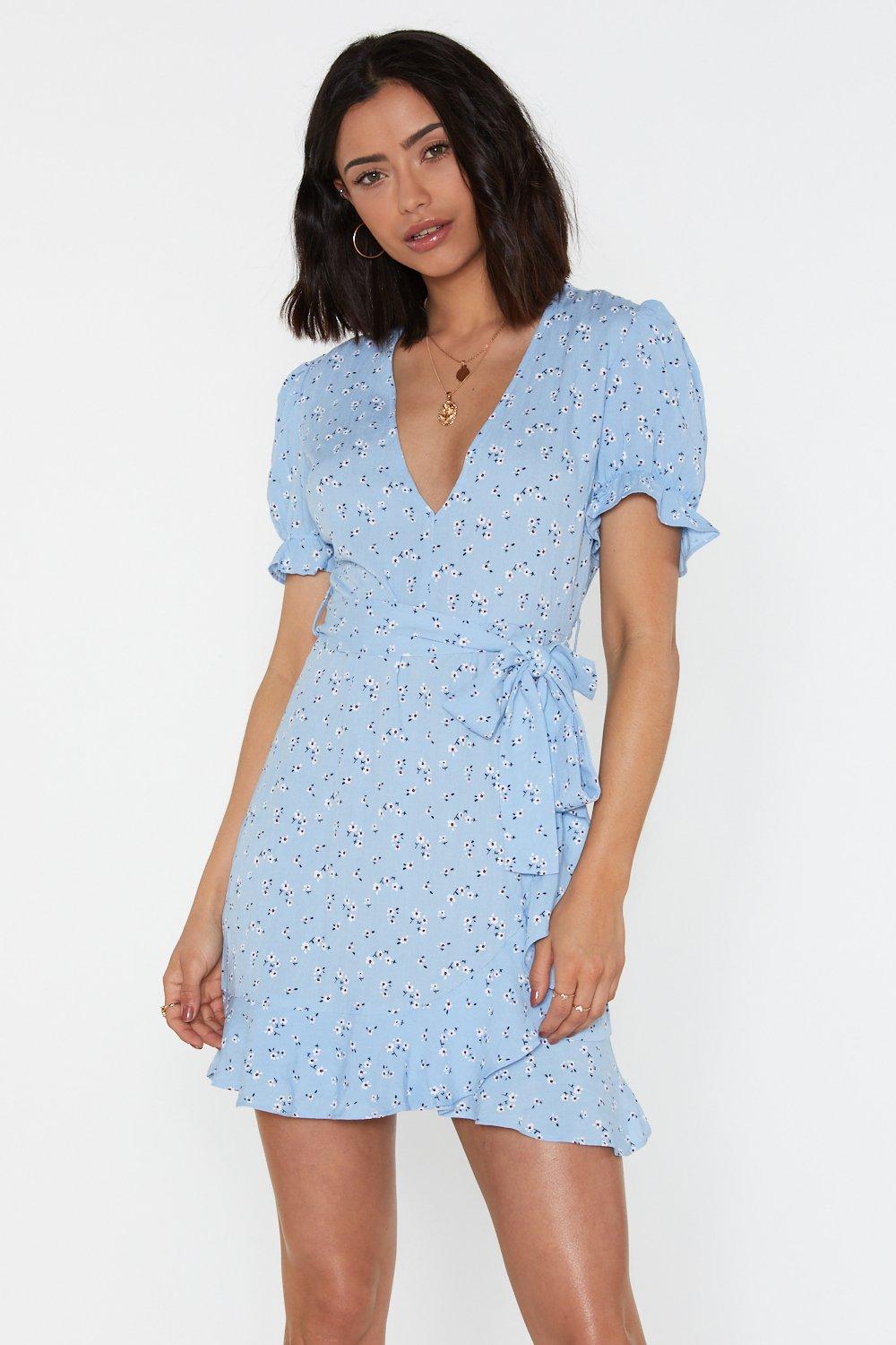 mini wrap dresses